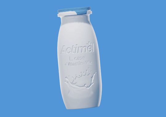 More sustainable packaging for Actimel