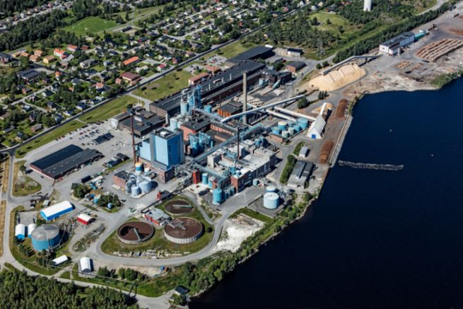 SCA paper mill in Obbola, Sweden