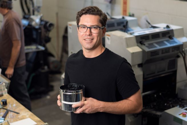 Scott Fulbright, CEO and co-founder of Living Ink