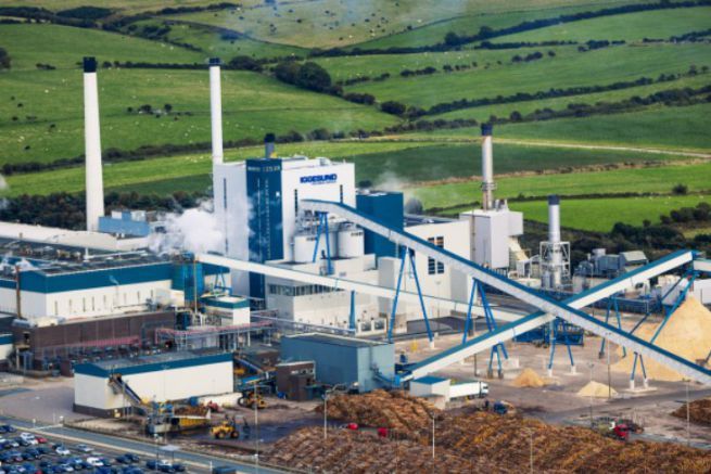 The Iggesund Paperboard mill in Workington, England