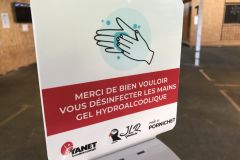 Hydroalcoholic gel dispenser in Nantes (44)