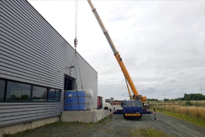 Delivery of the Alegro Mller Martini broaching line to Pollina Printing House