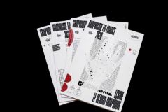 The four covers of Graphisme en France n26