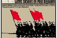 Luttes sociales en pays Bigouden, by Alain Le Quernec 1982.