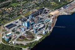 SCA paper mill in Obbola, Sweden