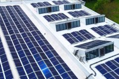 The printing company Drukservice Impressa has installed 754 solar panels on its roof.