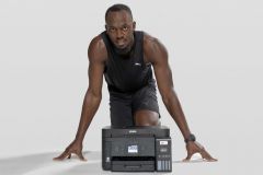 Usain Bolt promotes EcoTank printers