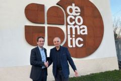 Isidore Leiser, CEO of Stratus Packaging, and Jean-Luc Allgre, CEO of Dcomatic