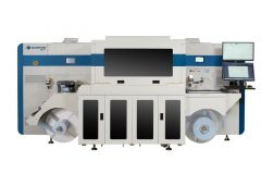 Domino N410 label press
