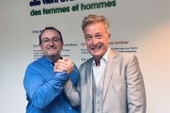 Left, Didier Loffreda and right, Fabrice Coevoet