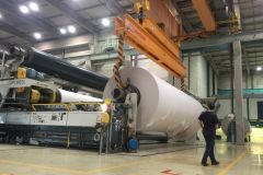 Golbey paper machine