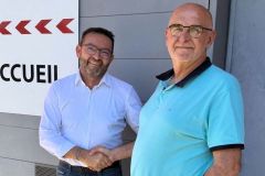Fr�d�ric Vacher, president of the Vacher Group, and Philippe Sansonnet, CEO of Innodec
