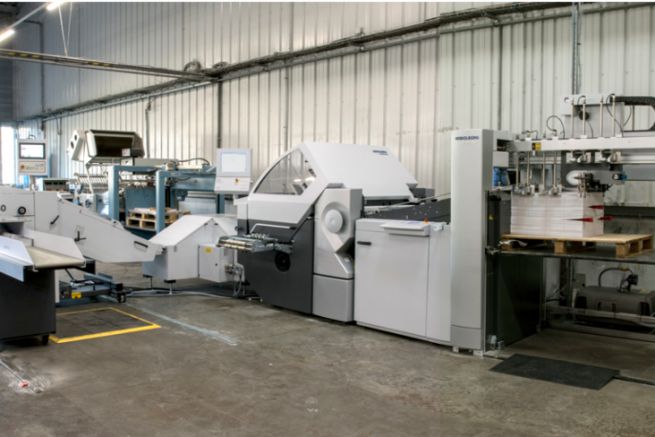 The Heidelberg Stahlfolder KH 82-P folder