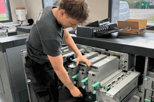 Killian Fehringer, national printing champion at WorldSkills 2023