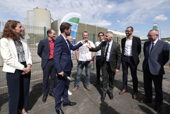 Nicolas Mayer-Rossignol, Mayor of Rouen and President of the Rouen-Normandy Metropolis, and Jean-Franois Nogrette, Director General