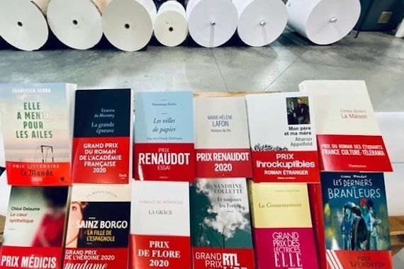 2020 Literary Awards printed at Floch